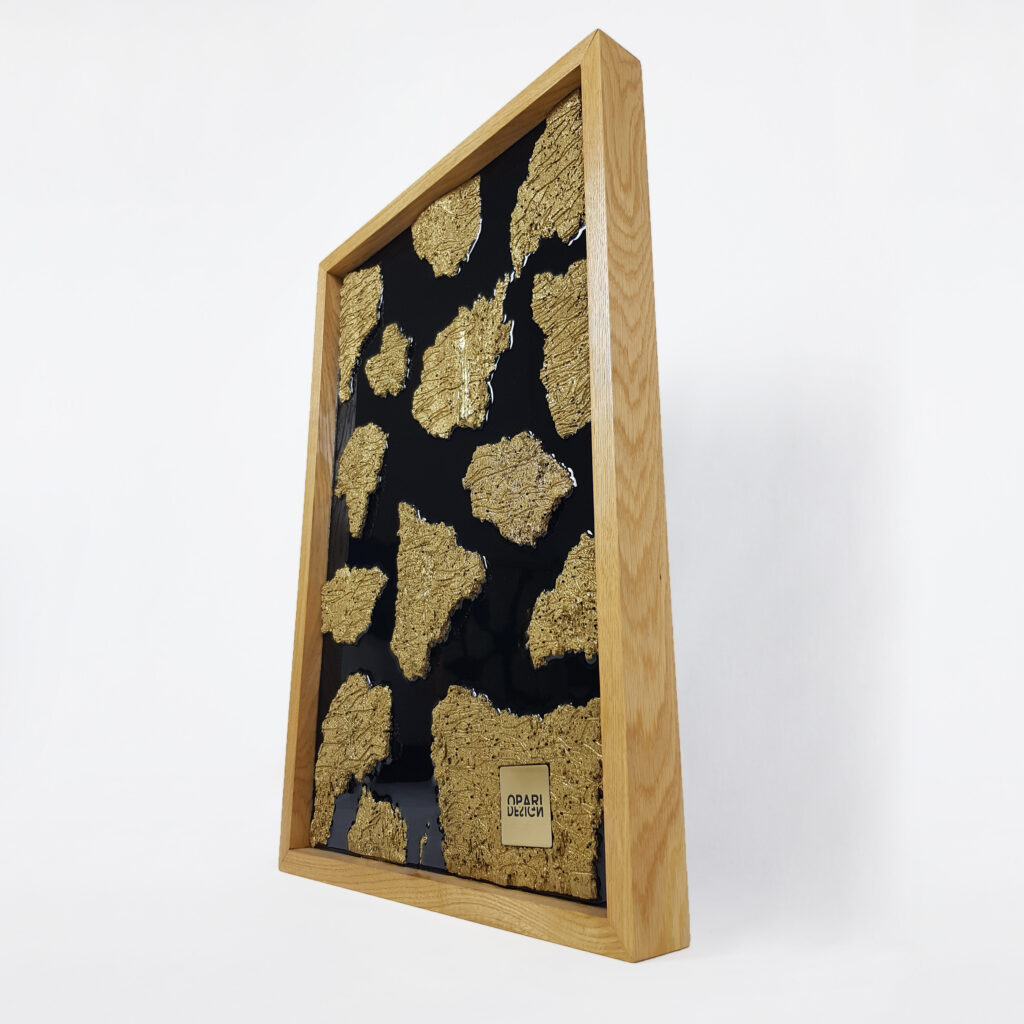 Obraz z żywicy epoksydowej i drewna - unikatowa dekoracja ścienna